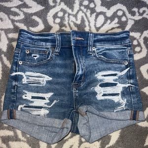 American Eagle Next Level Stretch Hi-Rise shortie size 0